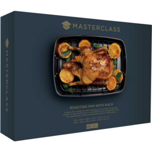 MasterClass Non-Stick Roaster with Rack 40x28x7.5cm