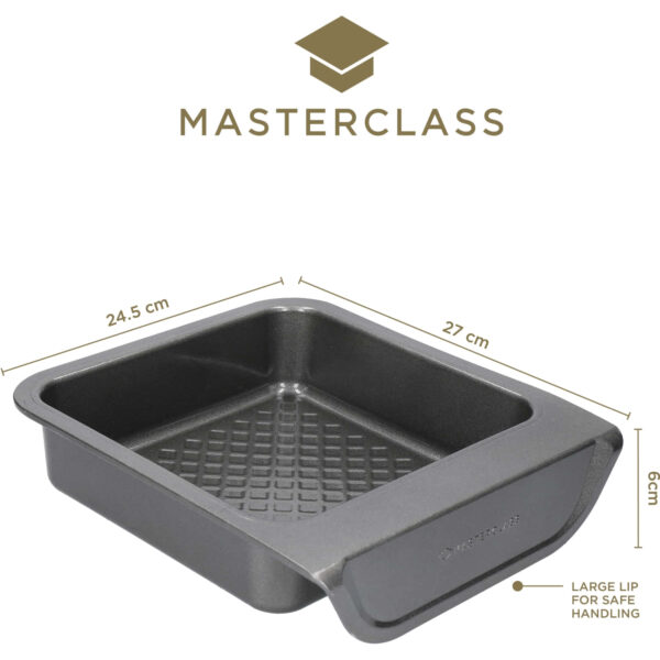 MasterClass Smart Stack Non-Stick Square Baking Tin