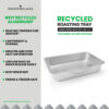 Ahjuvorm taaskasutatud alumiinium 40x29cm Recycled MasterClass