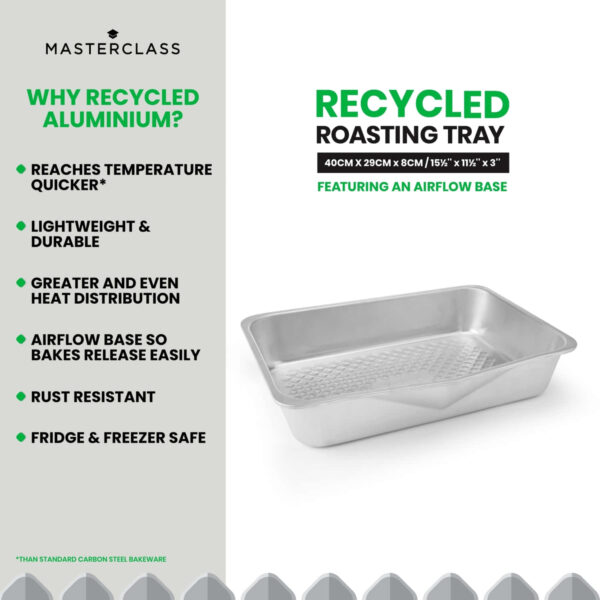 MasterClass Recycled Aluminium Large Roasting Pan