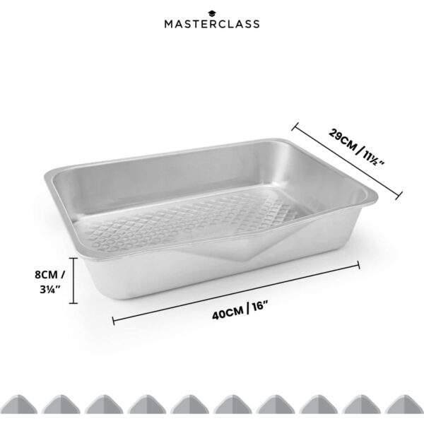 MasterClass Recycled Aluminium Large Roasting Pan