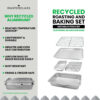 MasterClass Recycled Aluminium Five Piece Baking and Roasting Set