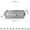 MasterClass Recycled Aluminium Five Piece Baking and Roasting Set
