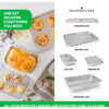 MasterClass Recycled Aluminium Five Piece Baking and Roasting Set