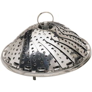 KitchenCraft Stainless Steel Collapsible Steaming Basket 23cm (9")