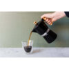 La Cafetière Venice Aluminium Espresso Maker Six Cup Black