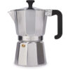 La Cafetière Venice Aluminium Espresso Maker Six Cup Silver