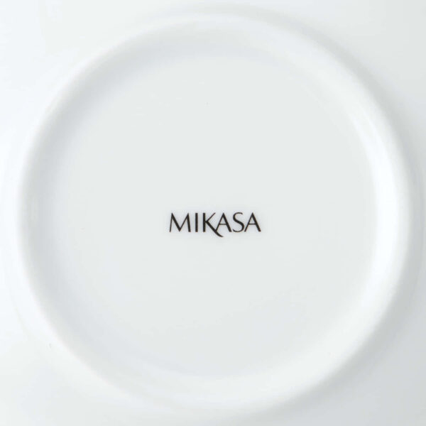 Espressotass alustassiga portselan 90ml 2 tk 'chalk' Mikasa
