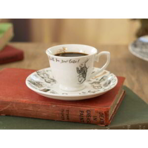 V&A Alice In Wonderland Espresso Cup and Saucer 100ml