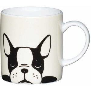 KitchenCraft Porcelain Espresso Cup French Bulldog 80ml