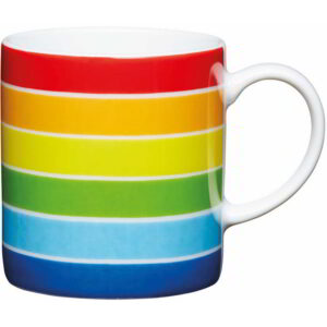 KitchenCraft Porcelain Espresso Cup Rainbow 80ml