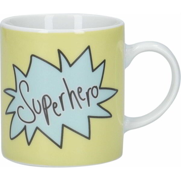 Espressotass portselan 80ml 'superhero' KitchenCraft