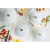 MasterClass Cast Aluminium Cream Casserole Dish 20cm 2.5 Litre