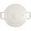 MasterClass Cast Aluminium Cream Casserole Dish 20cm 2.5 Litre