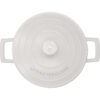 MasterClass Cast Aluminium Cream Casserole Dish 20cm 2.5 Litre