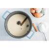 MasterClass Cast Aluminium Sky Blue Casserole Dish 20cm 2.5 Litre