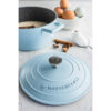 MasterClass Cast Aluminium Sky Blue Casserole Dish 20cm 2.5 Litre