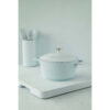 MasterClass Cast Aluminium Sky Blue Casserole Dish 20cm 2.5 Litre