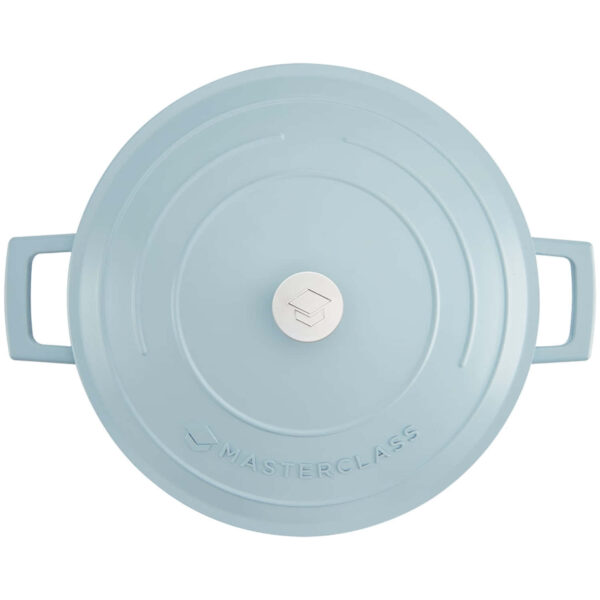 MasterClass Cast Aluminium Sky Blue Casserole Dish 28cm 5 Litre