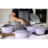 Haudepott valatud alumiinium 28x7cm 4L madal 'lavender' MasterClass