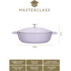 Haudepott valatud alumiinium 28x7cm 4L madal 'lavender' MasterClass