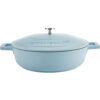 Haudepott valatud alumiinium madal 28cm 4L 'sky blue' MasterClass