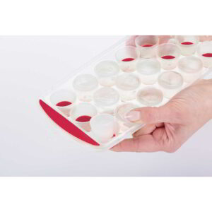 Colourworks Brights Pop Out Ice Cube Tray Cherry