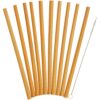 Natural Elements Eco-Friendly Bamboo Straws Pack of 10