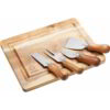Artesa Wooden Cheese Serving Set 25.5x20cm