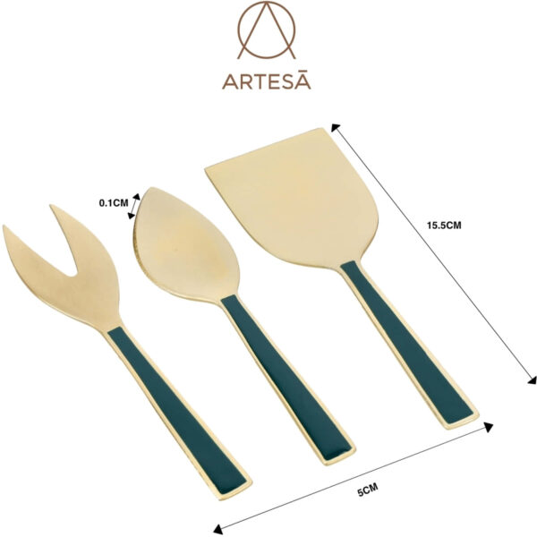 Artesà Stainless Steel Cheese Knife Set 4 Pieces