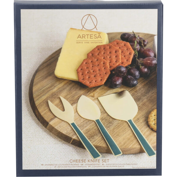 Artesà Stainless Steel Cheese Knife Set 4 Pieces