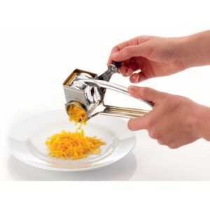 KitchenCraft Stainless Steel Rotary Grater