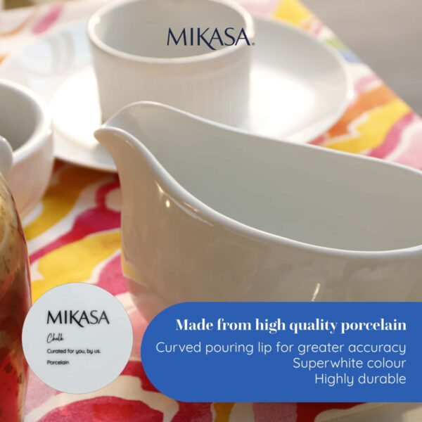 Mikasa Chalk Porcelain GravySauce Boat 700ml