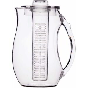 KitchenCraft Acrylic Jug with Ice Core and Lid 2.3 Litres
