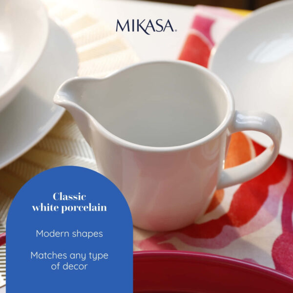 Mikasa Chalk Porcelain Jug 270ml
