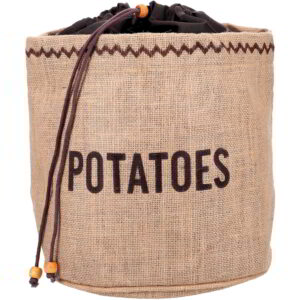 Natural Elements Hessian Potato Preserving Bag 25x25x24cm