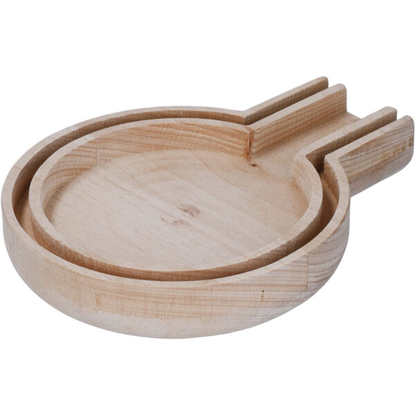 KitchenCraft Idilica Beech Wood Spoon Rest