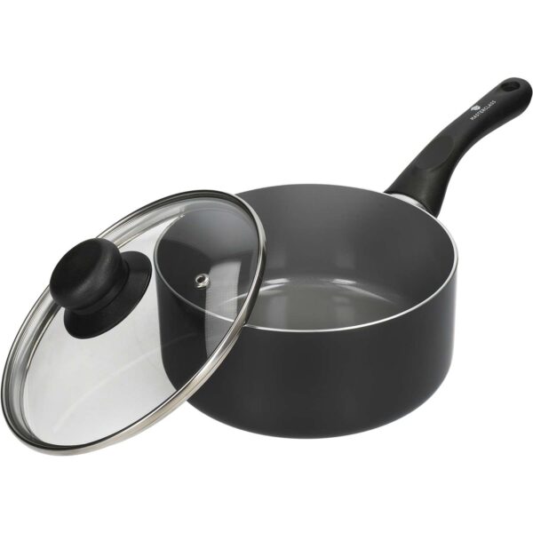 MasterClass 18cm Recycled Can-To-Pan Non-Stick Saucepan with Lid