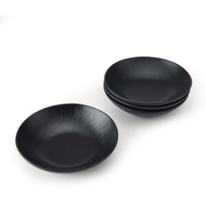 Mikasa Jardin Midnight 20cm Pasta Bowls Set of Four