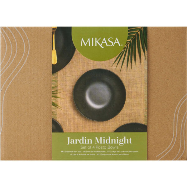 Kauss keraamika 20cm 4tk 'jardin midnight' Mikasa