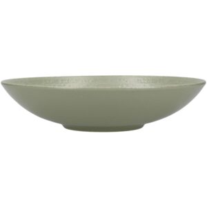 KitchenCraft Stoneware Coupe 22cm Bowl Set Set of 4 22x5cm Green