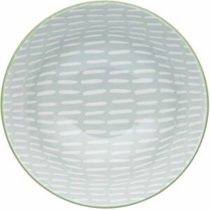 KitchenCraft Glazed Stoneware Bowl Grey Tile 15.5x7.5cm