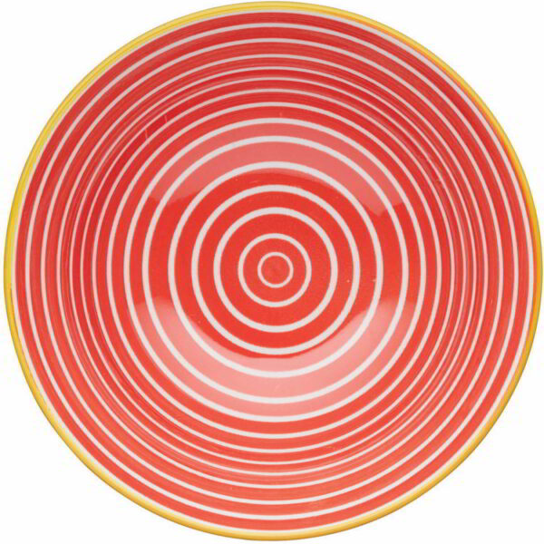 Kauss keraamika glasuuritud 15.5x7.5cm 'red swirl' KitchenCraft