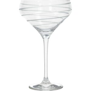 Mikasa Set of Four Champagne Saucers 400ml