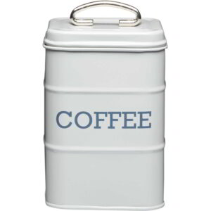 KitchenCraft Living Nostalgia Coffee Canister 11x17cm French Grey