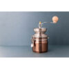 La Cafetière Stainless Steel Coffee Grinder Copper Finish