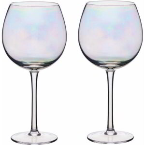 BarCraft Lustre Glassware Gin Glasses Set of Two 500ml