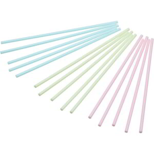 KitchenCraft Sweetly Does It 15cm Coloured Cake Pop Sticks - Pastel Colour Pack Of 15