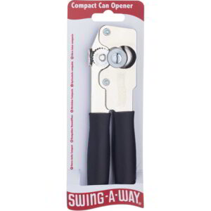 Swing-A-Way Comfort Grip Compact Can Opener Black