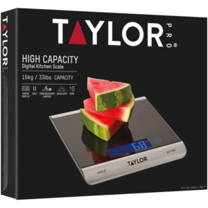 Köögikaal kuni 15kg 22.5x19.5cm 'hight capacity pro' Taylor